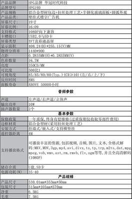 深圳市華冠時代科技 專業供應HPG品牌多規格廣告機